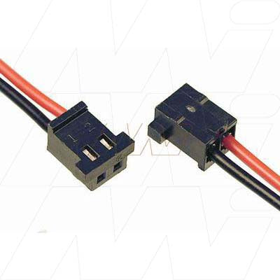 Misc Berg 67096-002, 24 awg, Black and Red, 6.00 , Blunt Cut