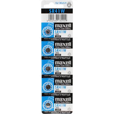 SR41W-392 high drain battery, Maxell 5pk