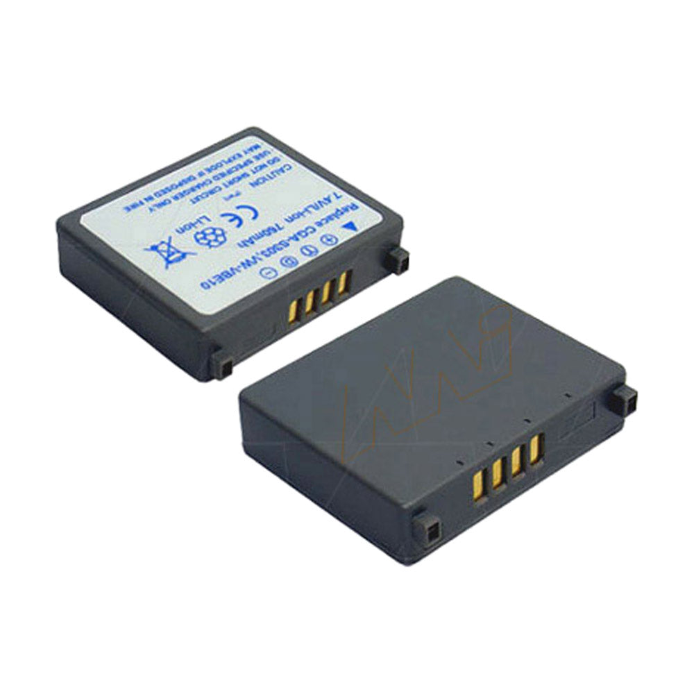 7.4V 760mAh LiIon Video-Camcorder battery suit. for Panasonic