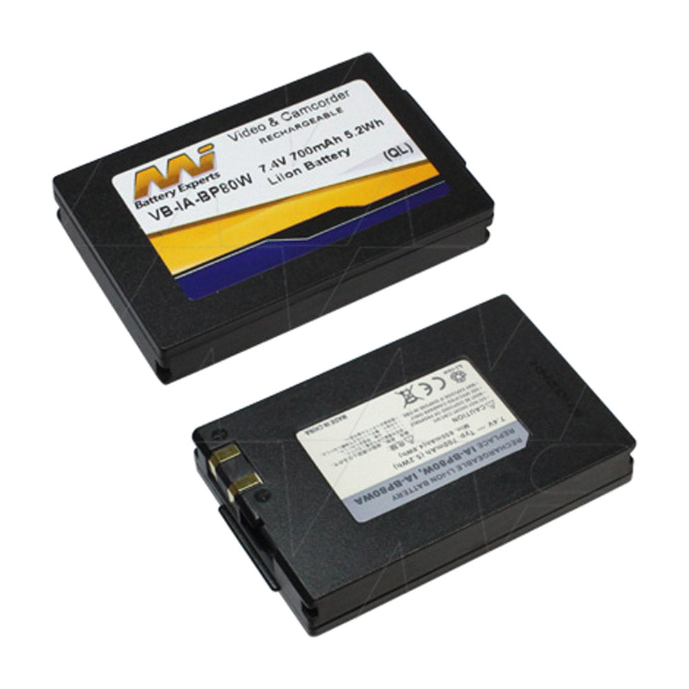 7.4V 700mAh LiIon Video-Camcorder battery suit. for Samsung